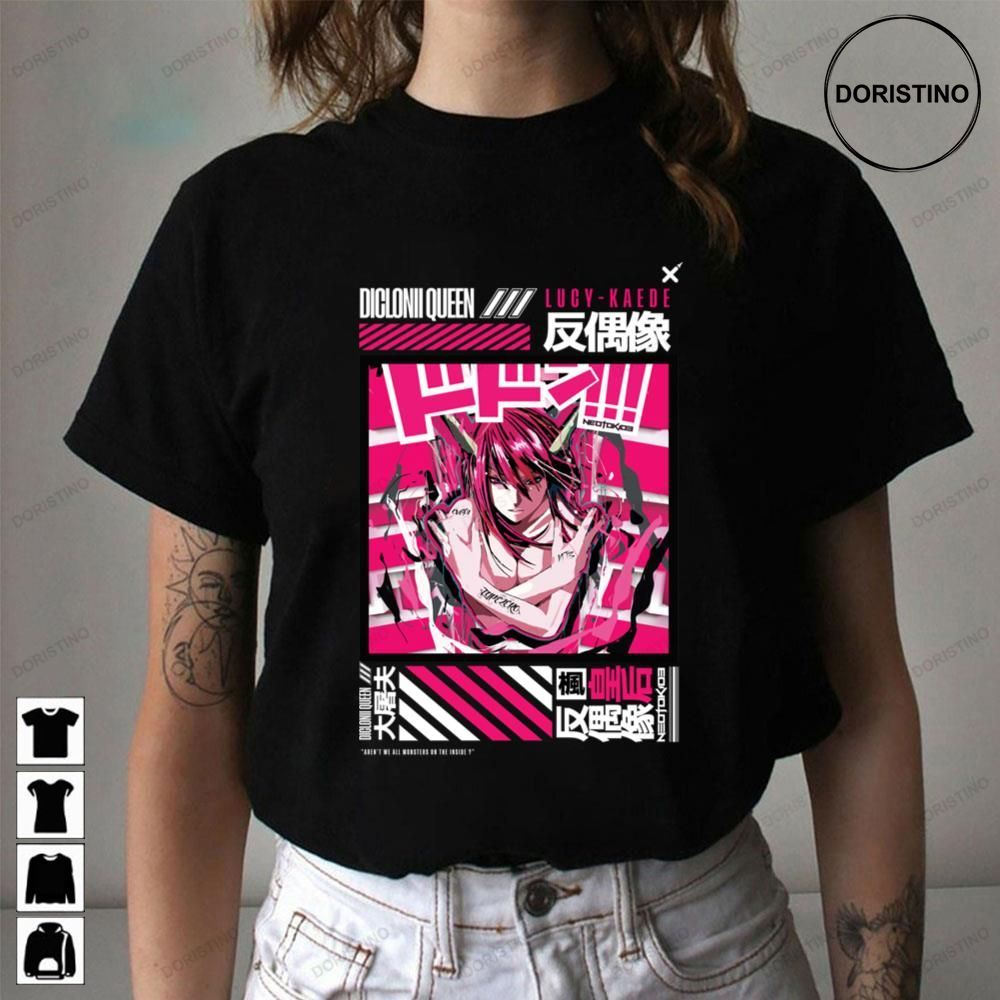 Lucy Kaede Elfen Lied Queen Diclonius Limited Edition T-shirts